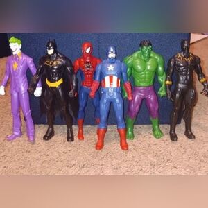 Superhero Action Figure Set
